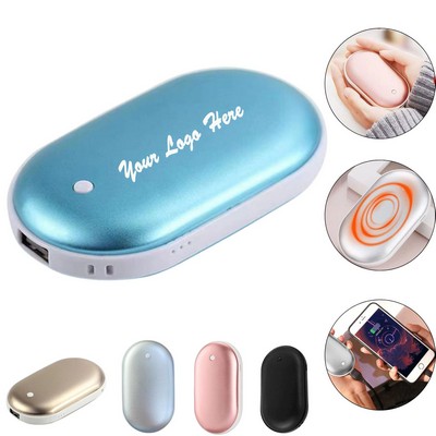 Rechargeable Hand Warmer Power Bank
