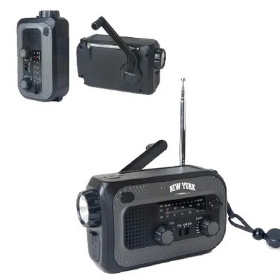Emergency Radio With Flashlight