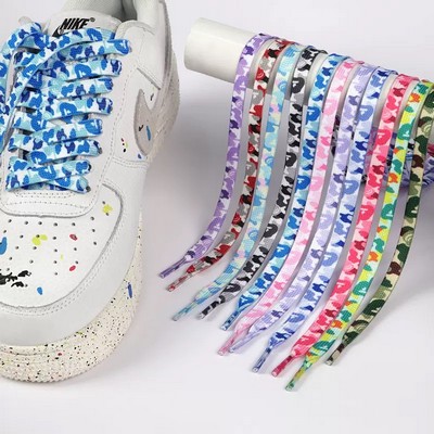 3/8" Full Color Tubular Shoe Laces