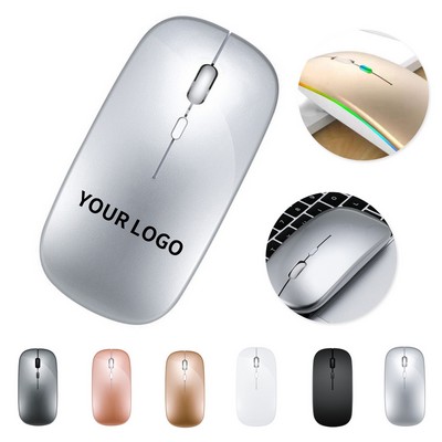 Slim Design 2.4GHz Wireless Optical Mouse With Ergonomic Shape