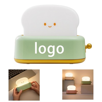 Kawaii Toaster Shaped LED Night Light Desk Lamp