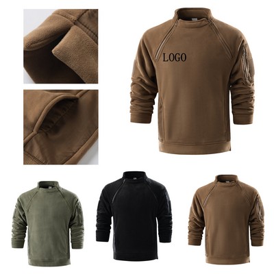 Custom Men's Tactical Fleece Jacket