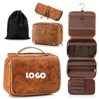 PU Leather Toiletry Bag