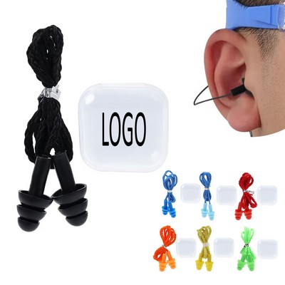 Reusable Corded Earplugs In Case