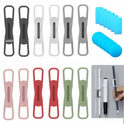 Multi-Functional Silicone Foldable Magnetic Pen Clip