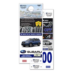 Premium Long Style Adver-Tag™ Dispatch Number