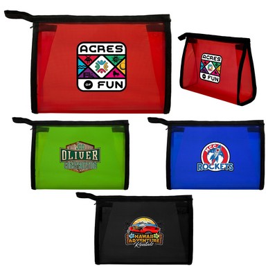 Recycled Mesh Toiletry Bag