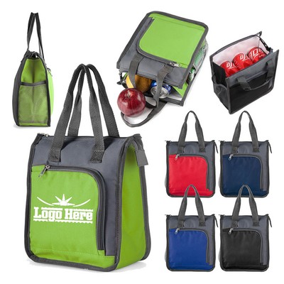 Portable Oxford Insulated Lunch Cooler Tote Bag