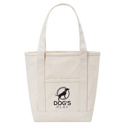 Natural Cotton Canvas Admiral Tote - Small