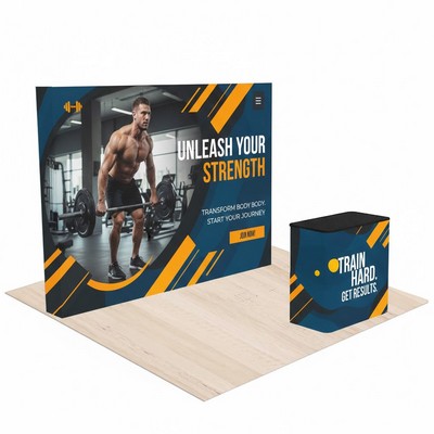 10' Professional Pop-Up Trade Show Display Kit