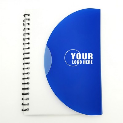 Frosted PP Spiral Notebook