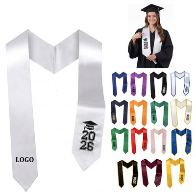Graduation Unisex Sash Honor Stole