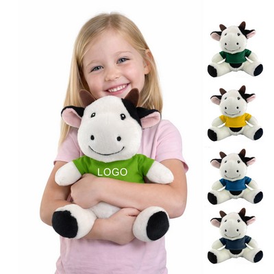 Cow Plush Toy with Vest