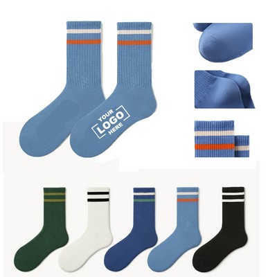 Personalized Cotton Knit Socks