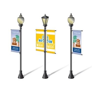 18 Oz. Reinforced Vertical Vinyl Banner w/2 Side Imprint (30"x96")