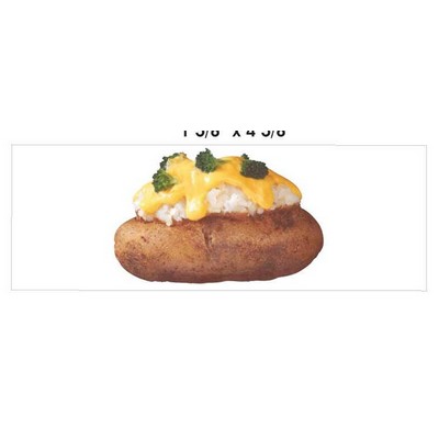 Baked Potato Panoramic Badge w/ Bar Pin