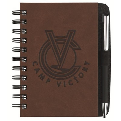 Executive Journals w/100 Sheets & Pen (4"x 6")