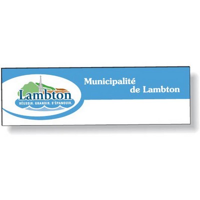 Custom Full Color Magnetic Vehicle Signs 8"x23", Long Term Outdoor Use