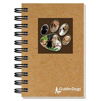 Shadowbox Paperboard Journal w/100 Sheets (4"x 6")