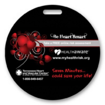 USA Made Laminated Event Tag (2.5") Circle