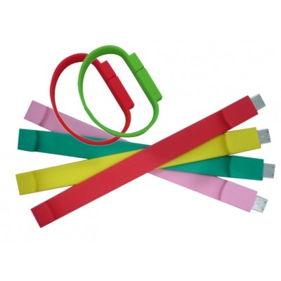 Silicone USB Flash Drive Wristband(1G)