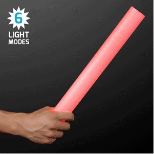 Multicolor Light Up Foam Stick 16" Cheer Sticks - BLANK