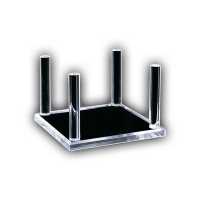 Four-Peg Display (1 5/8"x4"x4")