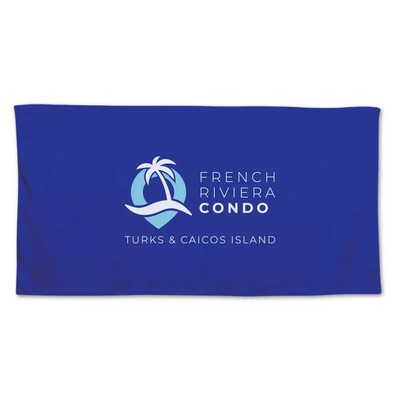 100% Cotton Velour Beach Towel 30X60
