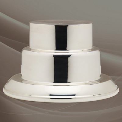 Large 2 Tier Base (Silver)