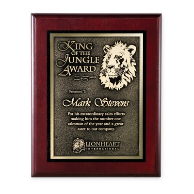 Carina II - Gold Deep Relief Plaque 8x10