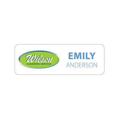St. Paul Plastic Name Badge (Standard Size 1" x 3")