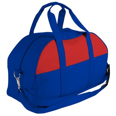 USA & Union Made 600D Poly Overnight Duffle Bag