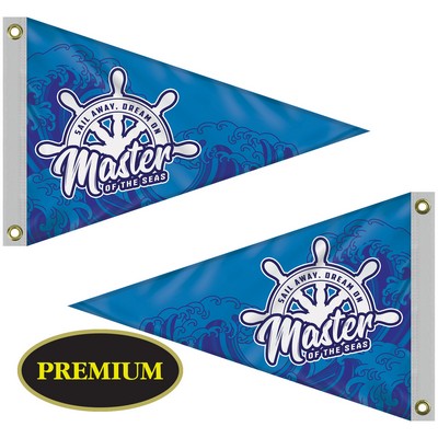 2' x 3' Double Sided Knit Polyester Pennant