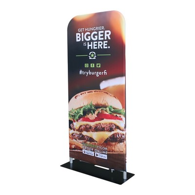 Tubie Fabric Banner System, Hardware Only, 24"W x 91"H