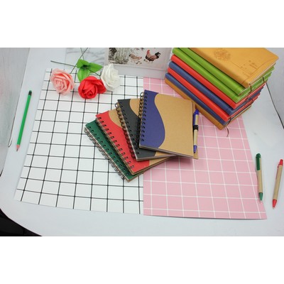 Spiral Notebook Set With Pen