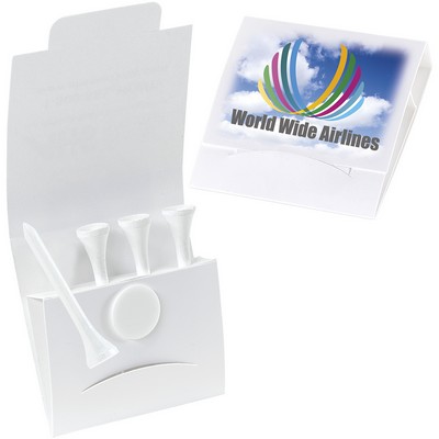 4-1 Golf Tee Packet - Value Pak ? 2-1/8 tees