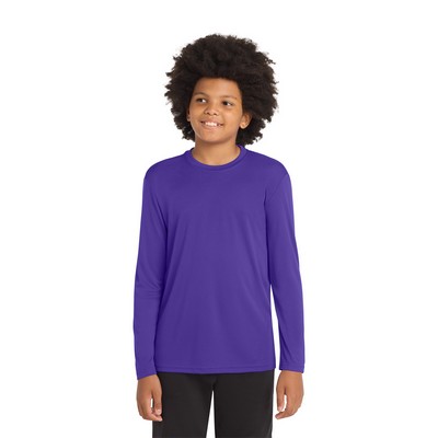 Youth Sport-Tek® Long Sleeve PosiCharge® Competitor™ Tee Shirt