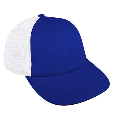 Contrast Mesh Back Brushed Front Snapback Lowstyle Hat