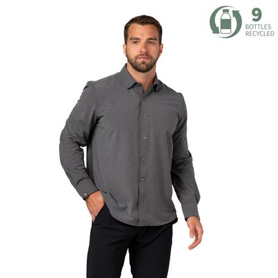 Storm Creek Men's Prodigy Soft Poly/Cotton Blend Button Down