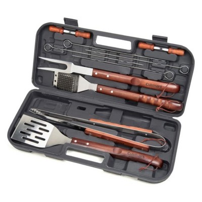 Cuisinart® Outdoors 13-Piece Wooden Handle Grill Tool Set