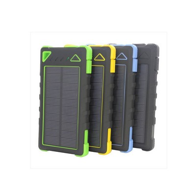 10000mAh Solar Power Bank Charger w/SOS