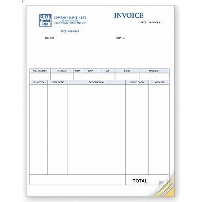 Classic Laser Product Invoices (1 Part)