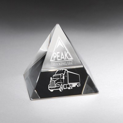 Large Crystal Pyramid