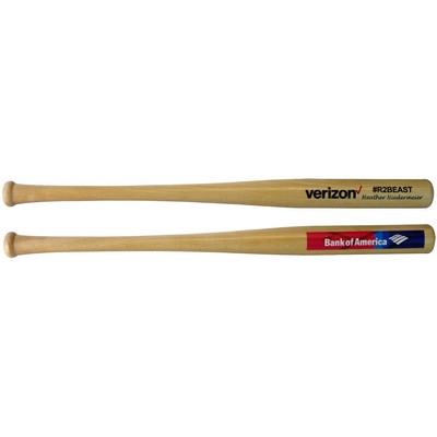 18" Baseball Bat With Full Color Imprint