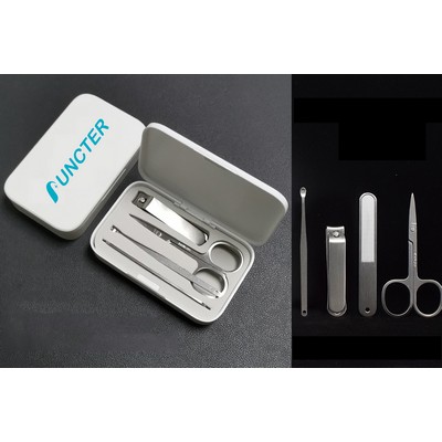 4" 1 Stainless Steel Professional Pedicure Kit Nail Scissors Grooming Kit With White Box