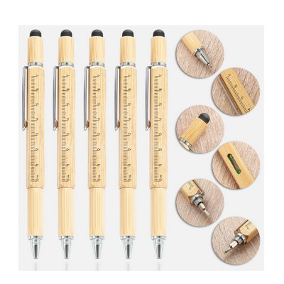 Bamboo Multi Function Pen