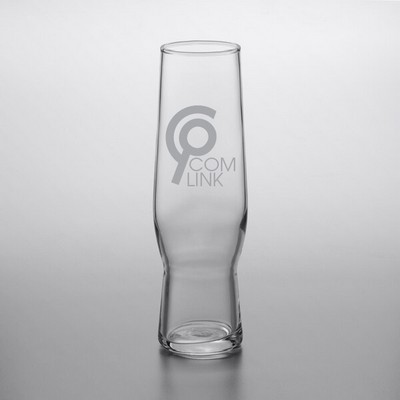 Laser Engraved Libbey® Symbio 9.5 oz. Flute Glass