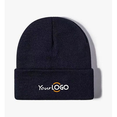 Knit Roll Cuff Beanie