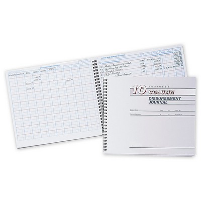 Cash Receipts Journals - 10 Column Disbursement Journals