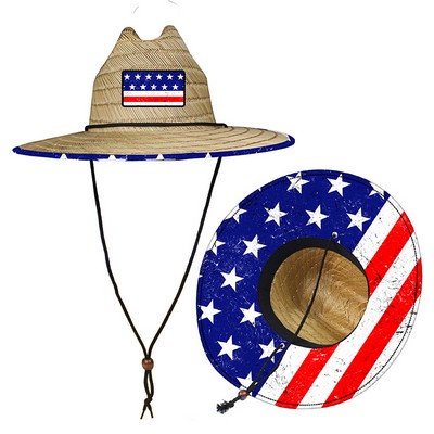 Classic Lifeguard Straw Hat